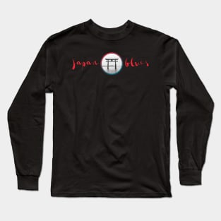 JAPAN BLUES (horizontal) Long Sleeve T-Shirt